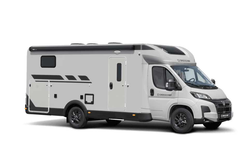 Crosscamp EXPDN 7.4 vu de profil, sur fond blanc